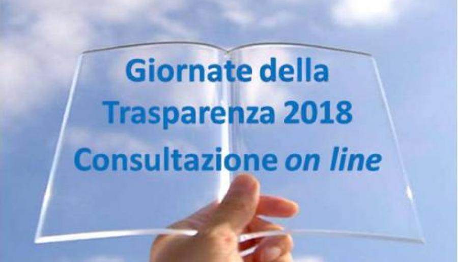 Giornate della Trasparenza 2018 Giornate della Trasparenza 2018