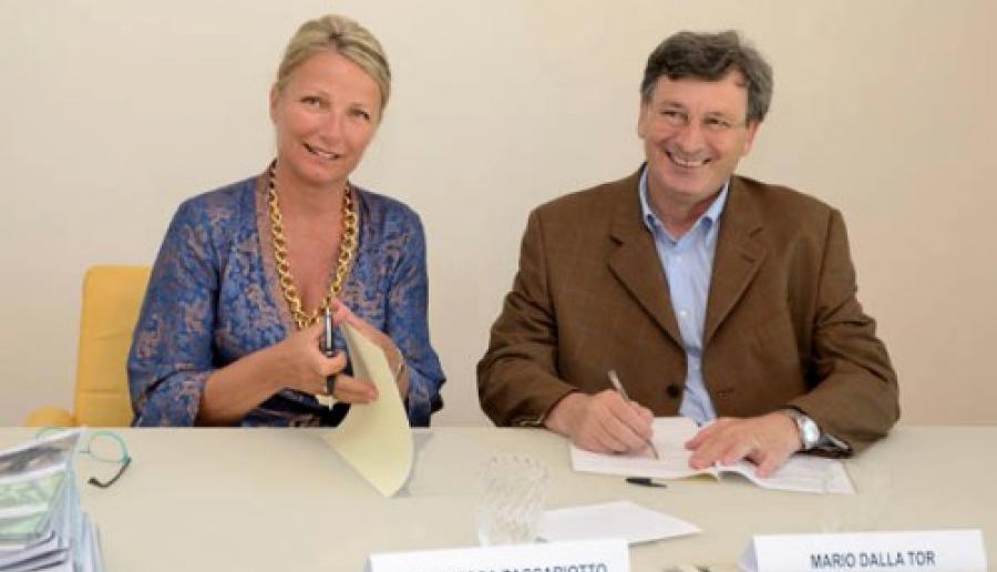Francesca Zaccariotto e Mario Dalla Tor (foto: Mario Fletzer) Francesca Zaccariotto e Mario Dalla Tor