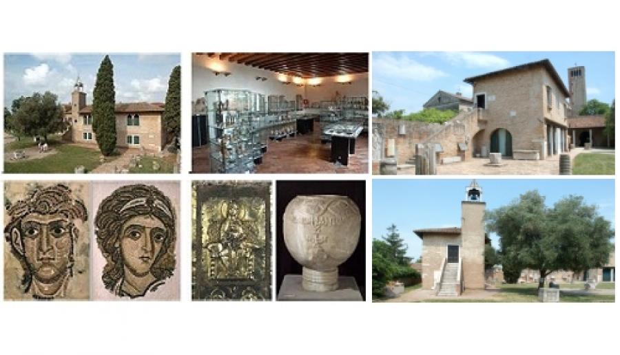 Museo provinciale di Torcello: esterni e sale espositive Museo provinciale di Torcello: esterni e sale espositive