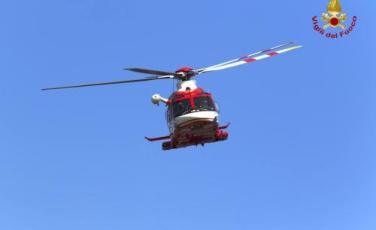 elicottero vigili del fuoco