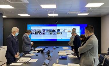 seduta in videoconferenza consiglio metropolitano