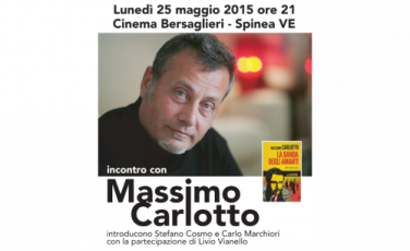 Massimo Carlotto alla Biblioteca comunale di Spinea Massimo Carlotto alla Biblioteca comunale di Spinea