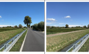 ciclabile via Caltana ciclabile via Caltana