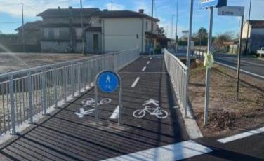 viabilità ciclabile via Pordenone