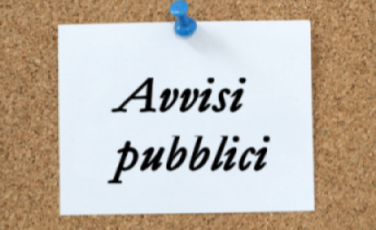 Avviso pubblico