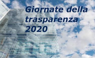 Giornate della trasparenza 2020 Giornate della trasparenza 2020