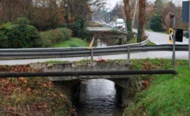 LAVORI SUL PONTE DEL RIO DI VETERNIGO