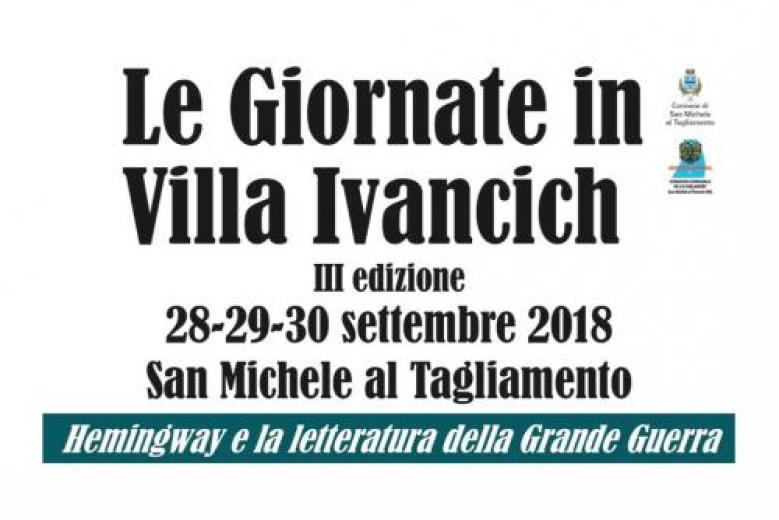 Le giornate di Villa Ivancich Le giornate di Villa Ivancich