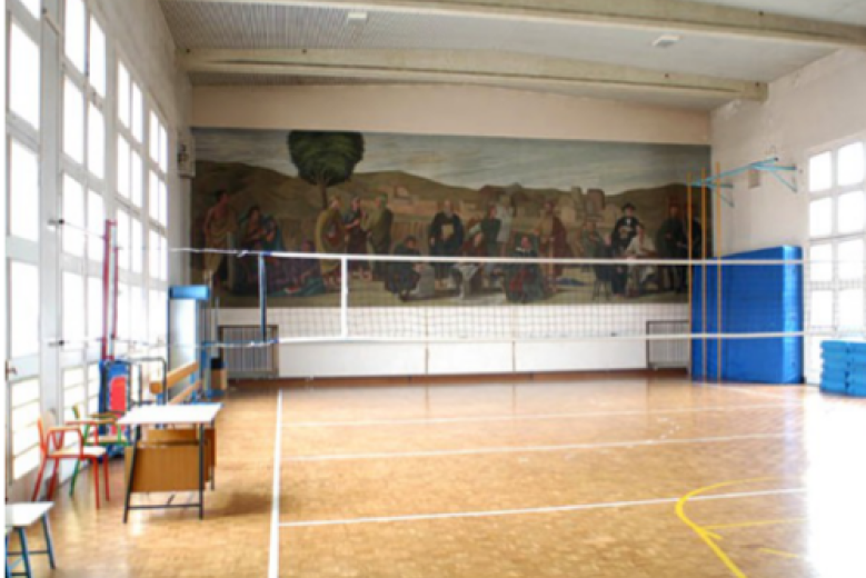 La palestra del Liceo classico Franchetti La palestra del Liceo classico Franchetti