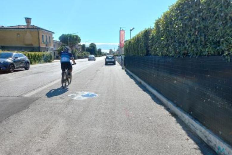 pista ciclabile noventa di piave