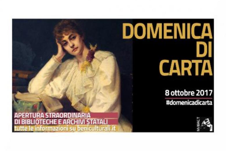 Domenica di Carta alla Biblioteca Nazionale Marciana Domenica di Carta alla Biblioteca Nazionale Marciana